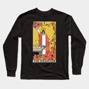 The Magician Tarot Card - Witchy Magic Long Sleeve T-Shirt